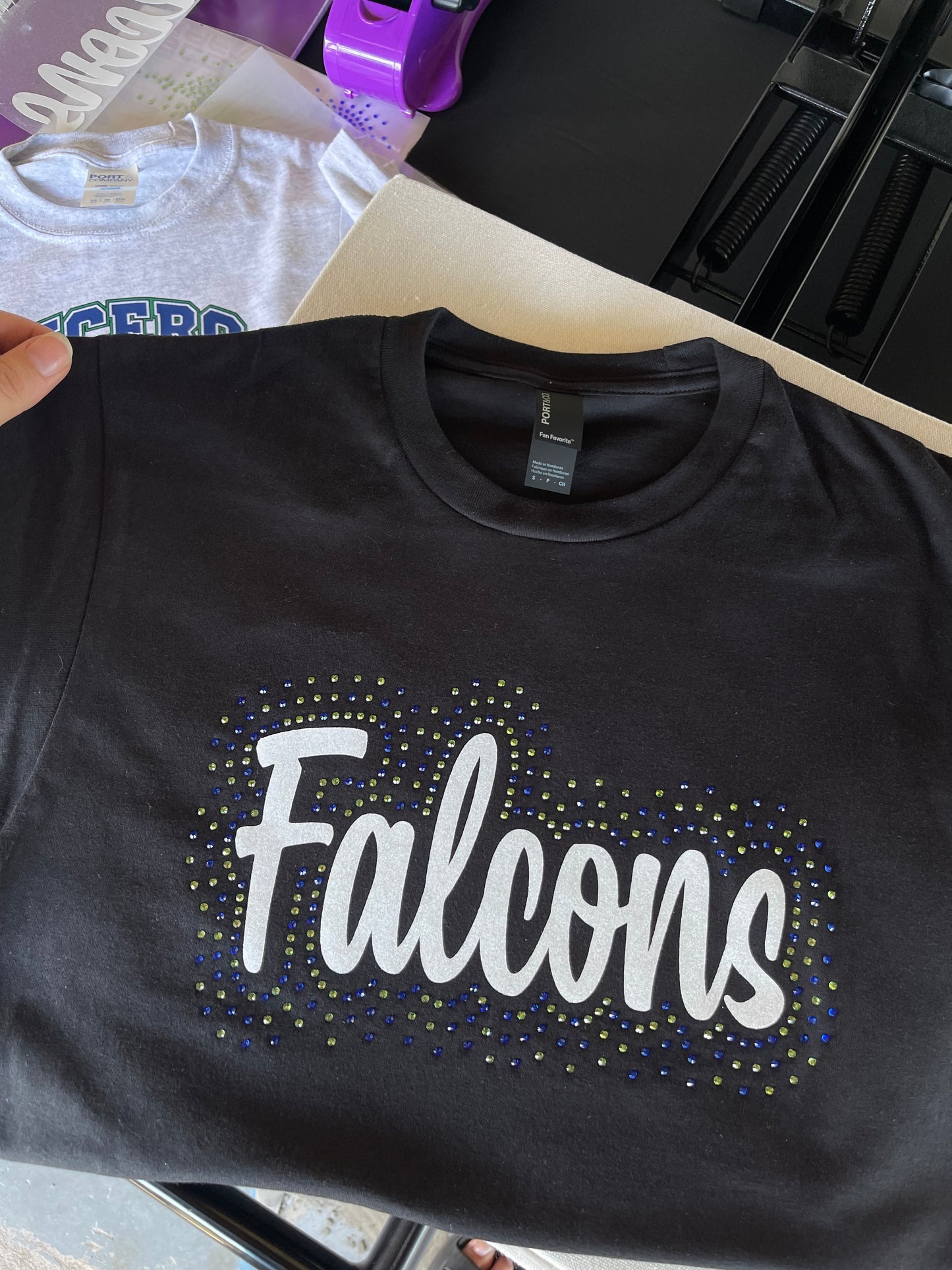 Falcons Glitter Tee