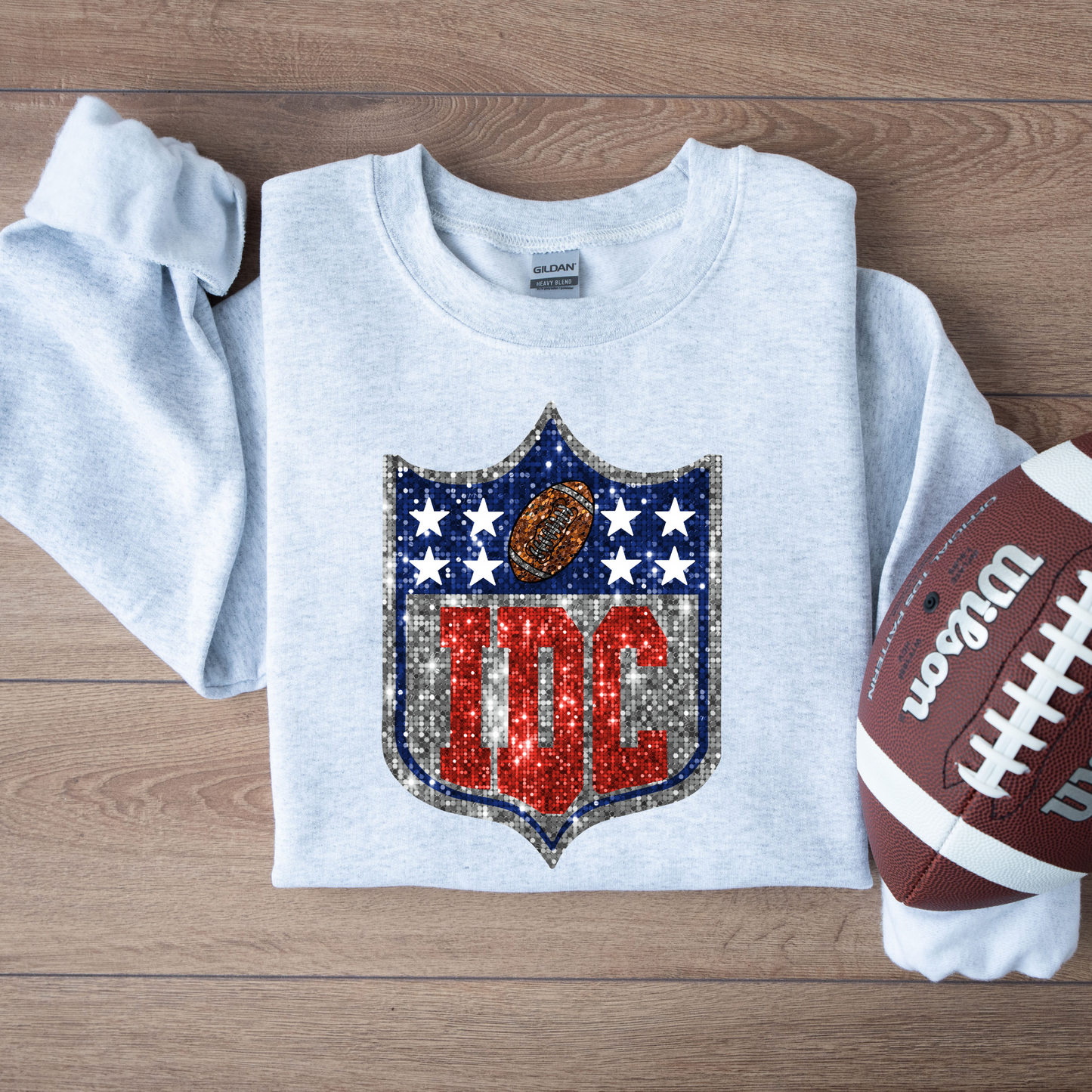 I Don’t Care Football Graphic