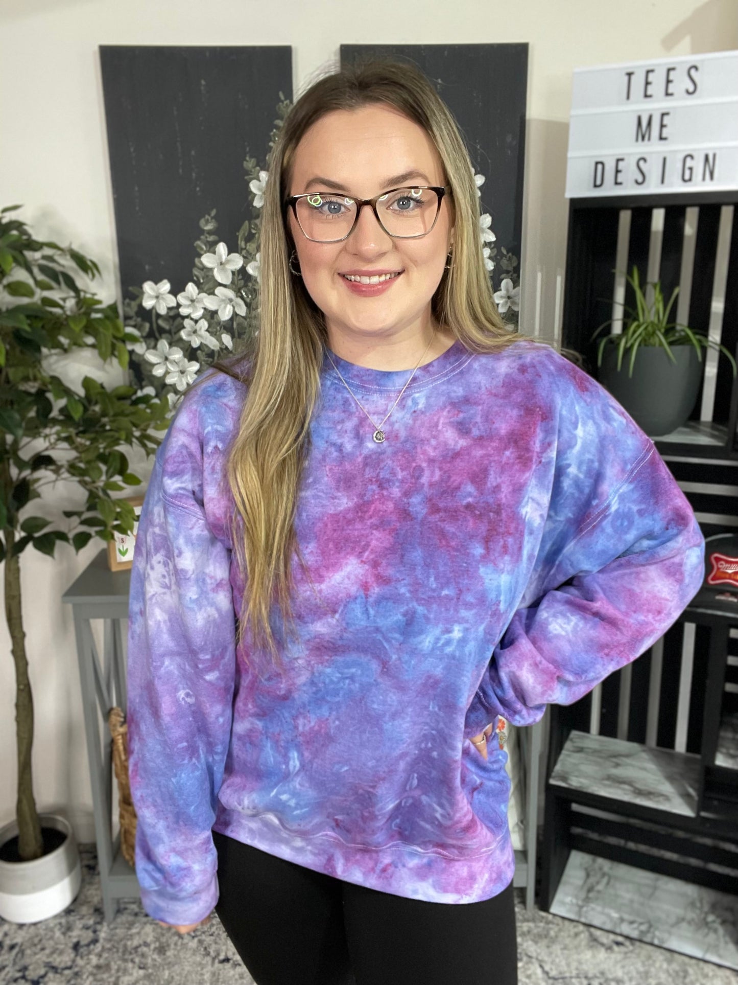Purple Rain Tie Dye