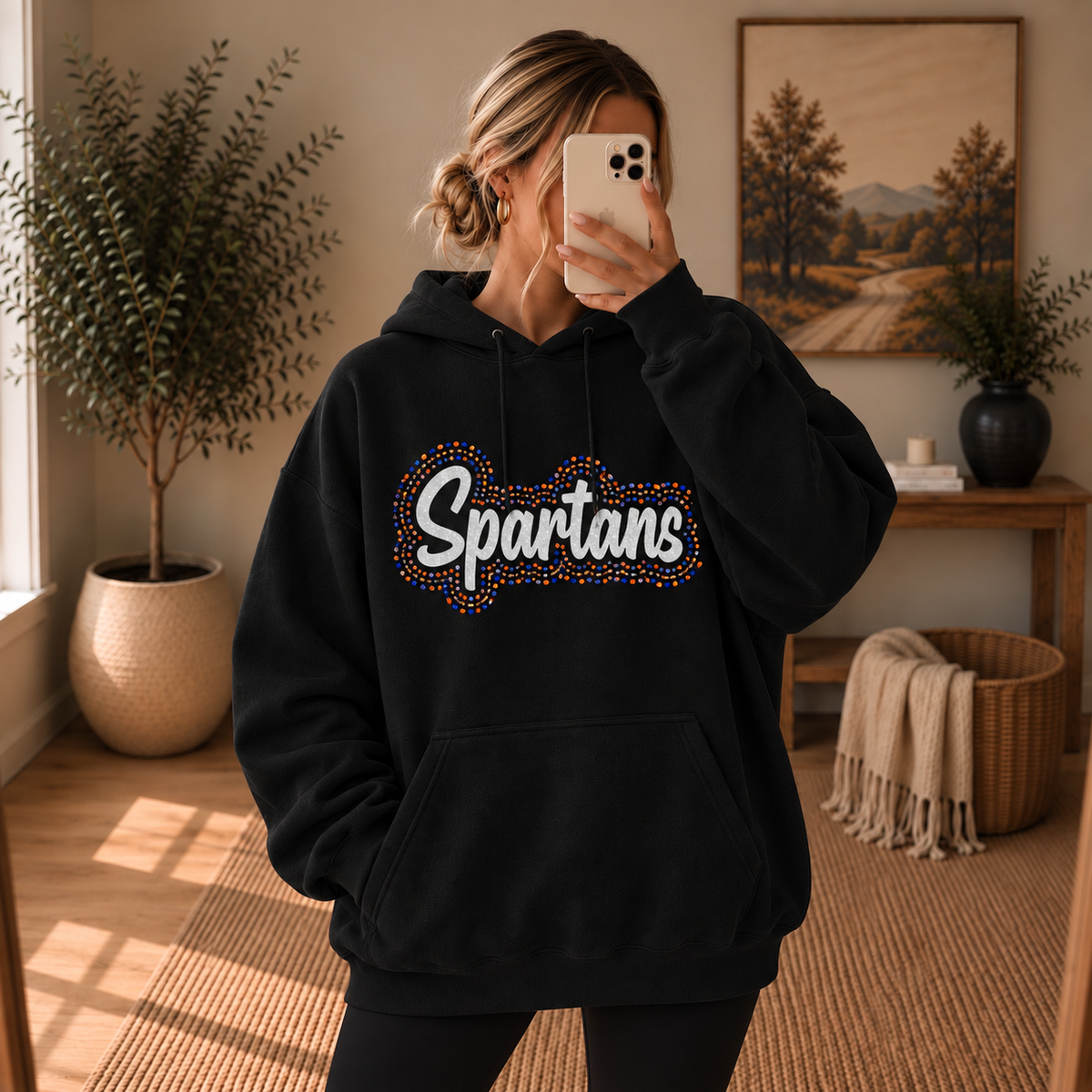 Spartans Glitter Tee