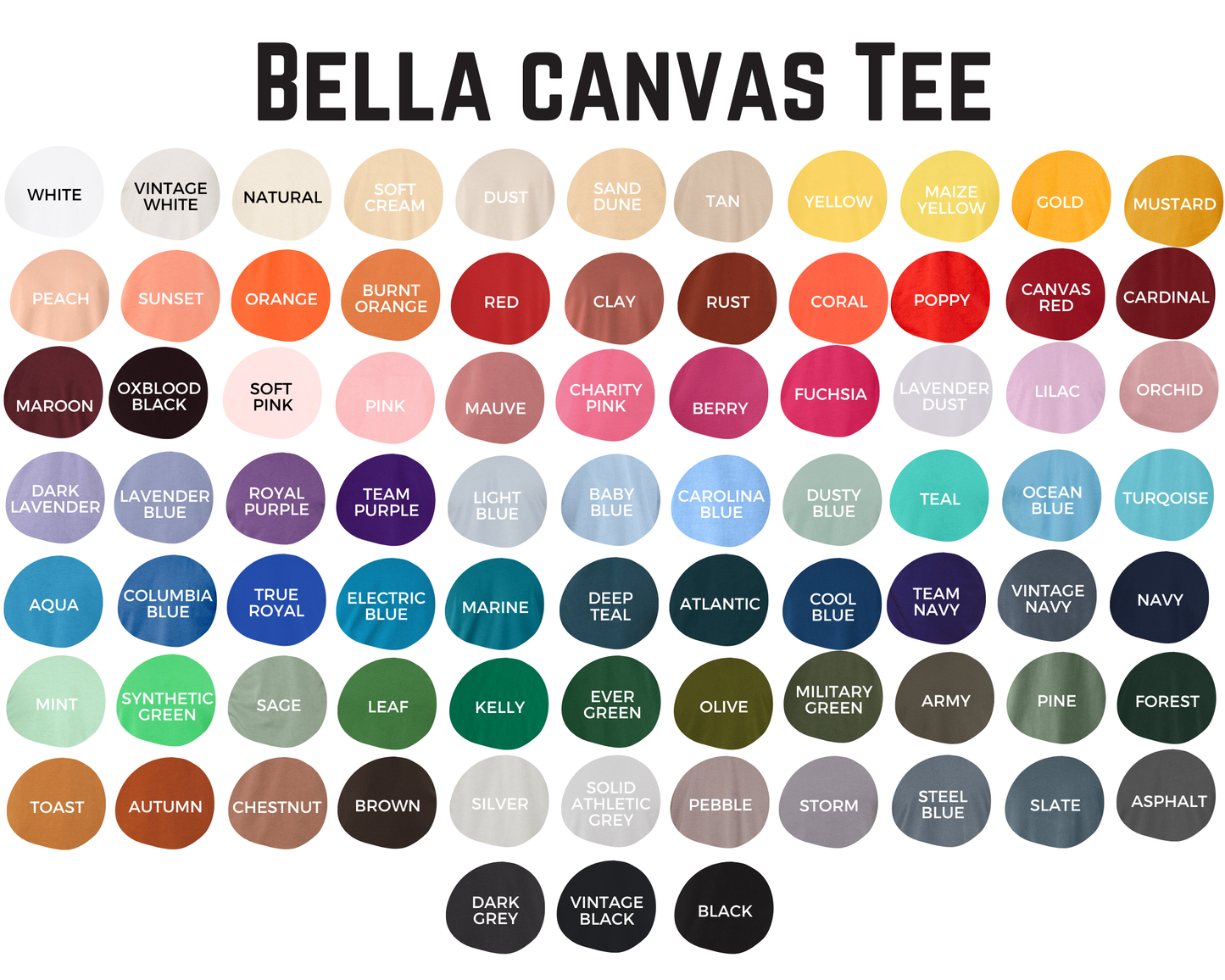 Create Your Own- Bella Canvas Tee: Medium