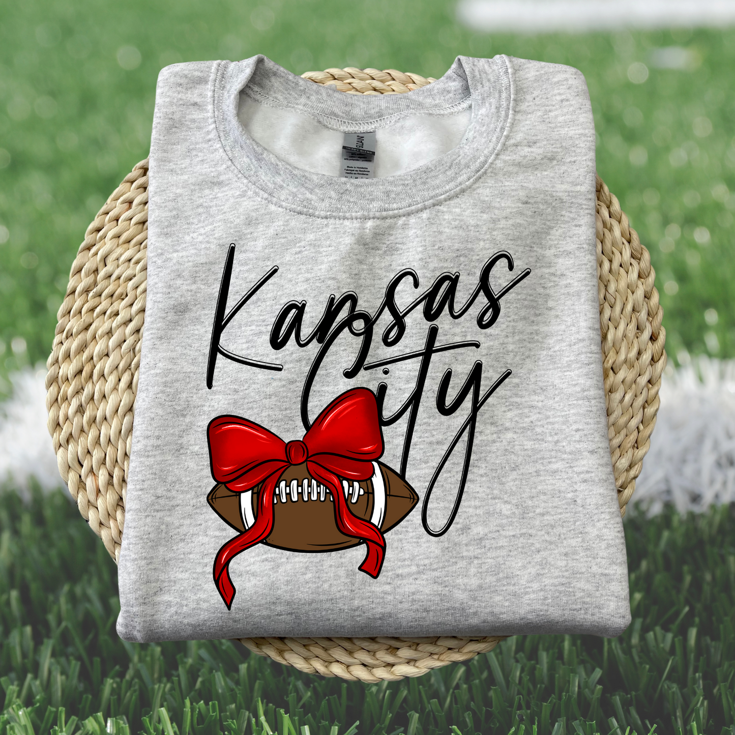 Football Bows Graphic