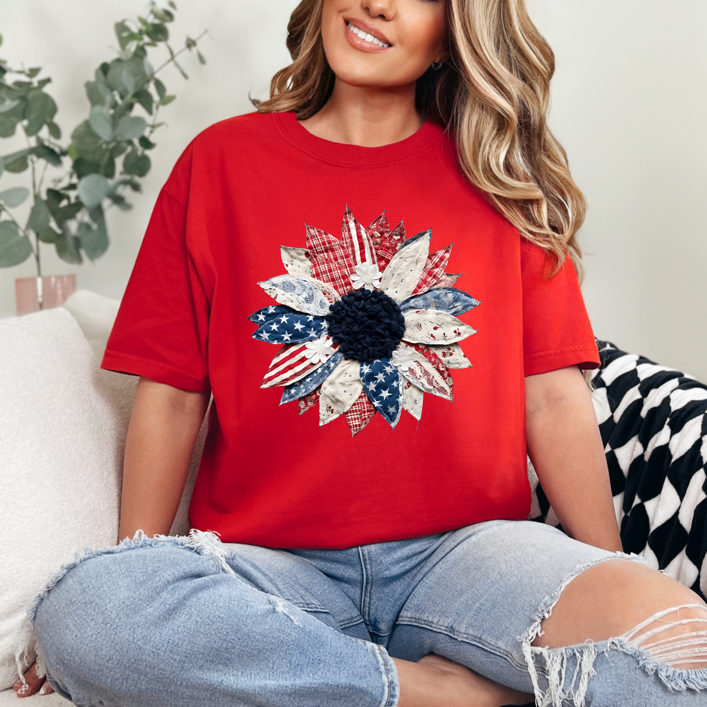 Freedom Bloom Tee