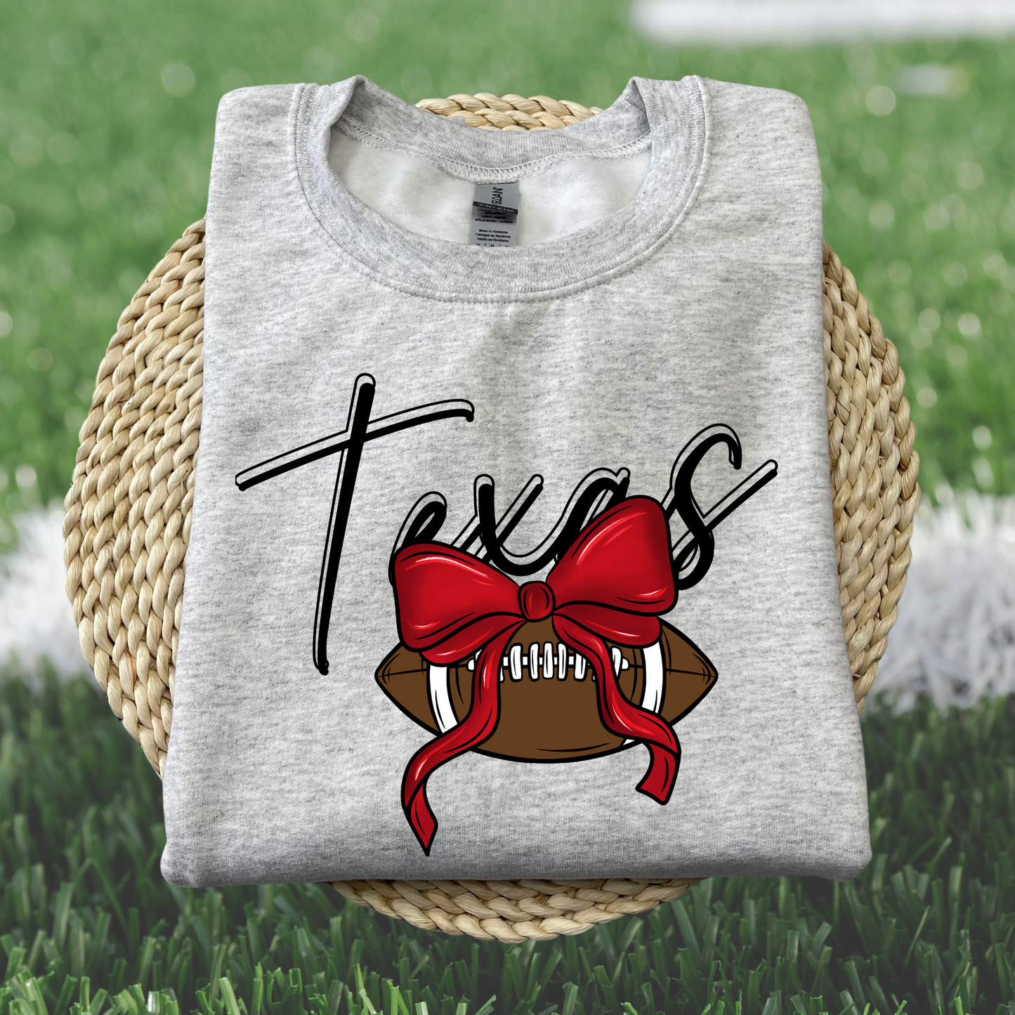 Football Bows Graphic