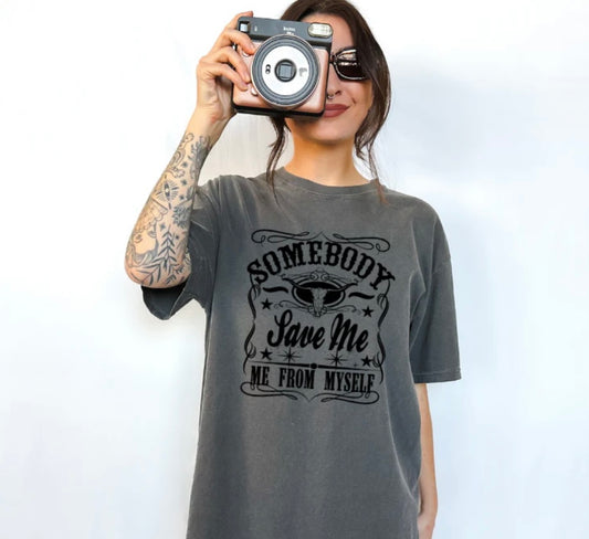 Somebody Save Me Graphic Tee
