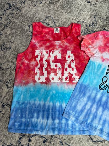 USA Tie Dye Tank