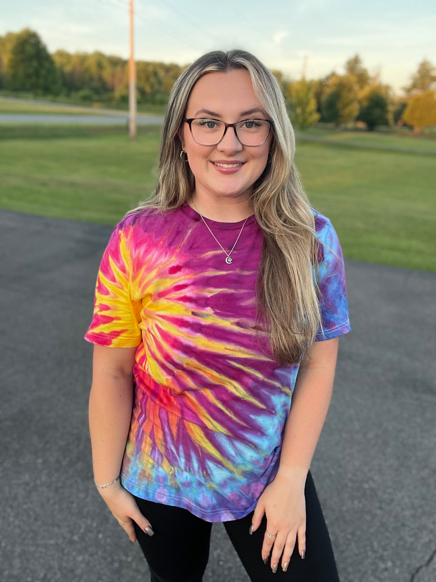 Electric Sunrise Tee