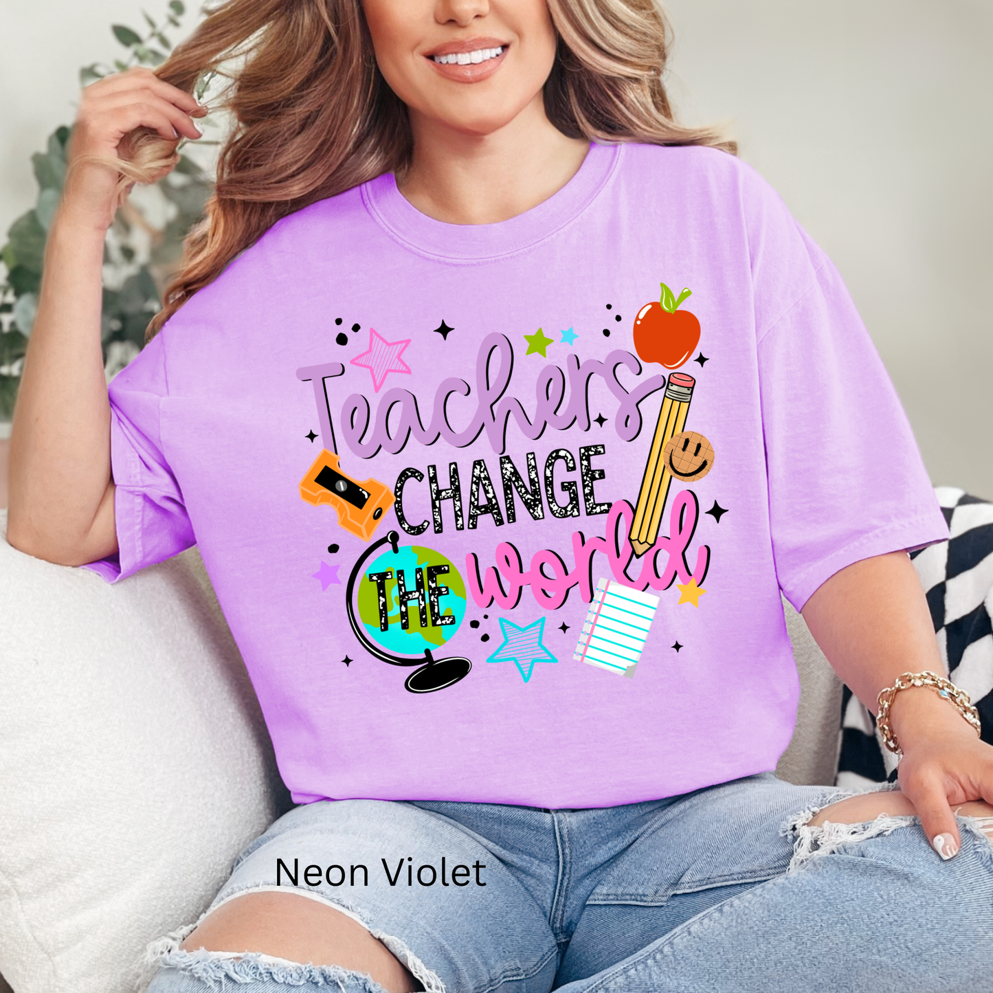 Teachers Change The World Tee