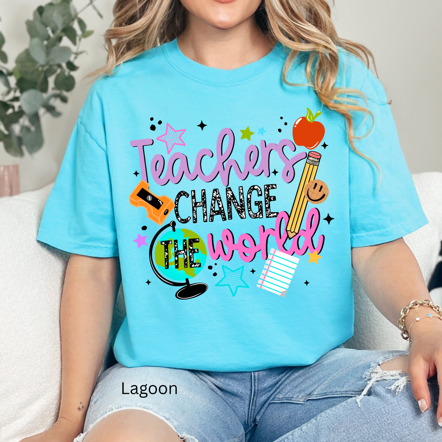 Teachers Change The World Tee