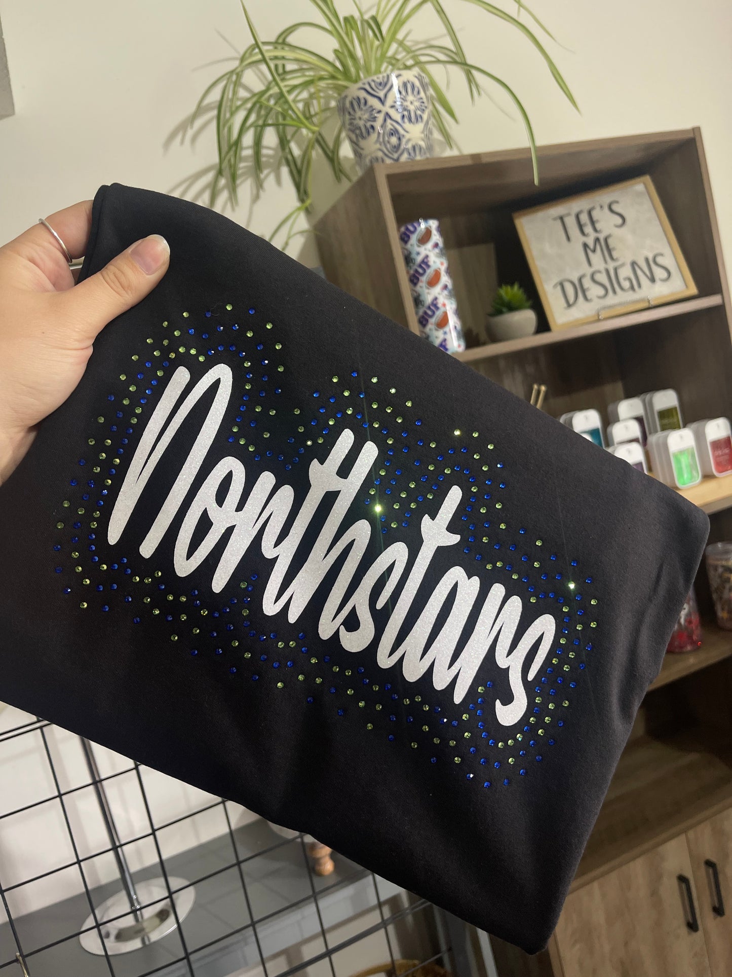 Northstars Glitter Hoodie