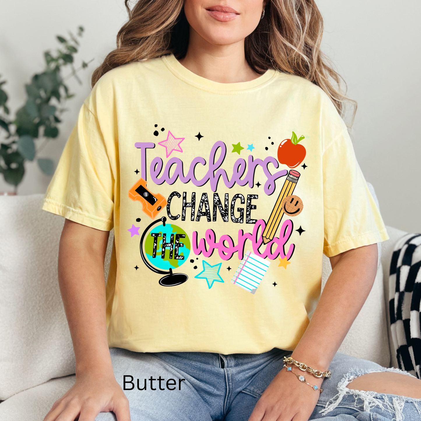 Teachers Change The World Tee