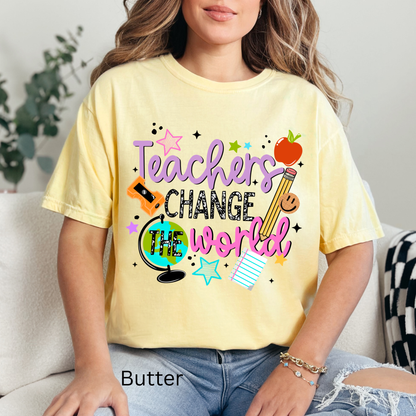 Teachers Change The World Tee