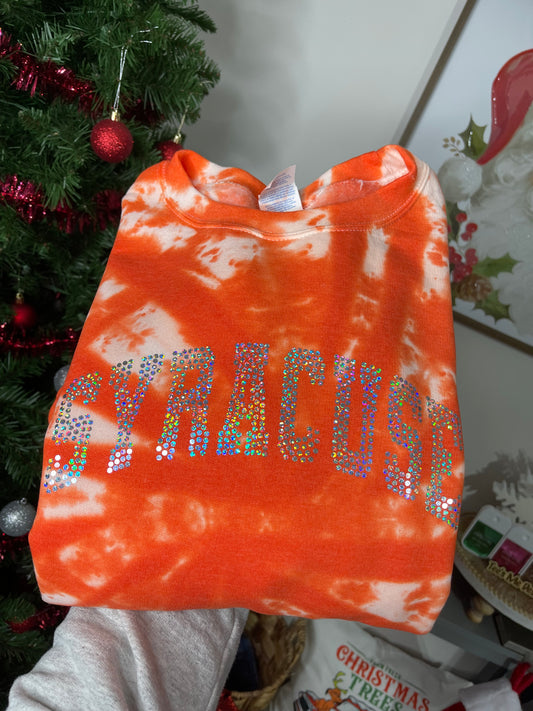 Syracuse Tie Dye Sweatshirt