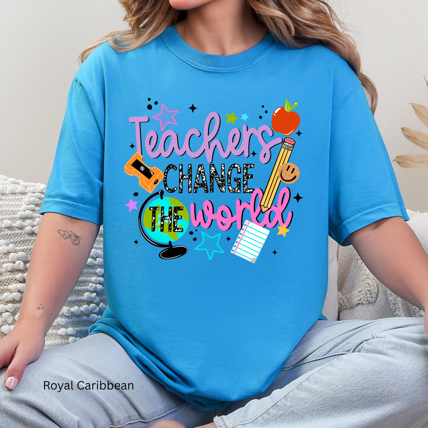Teachers Change The World Tee