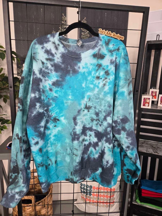 Teal Temptation Tie Dye