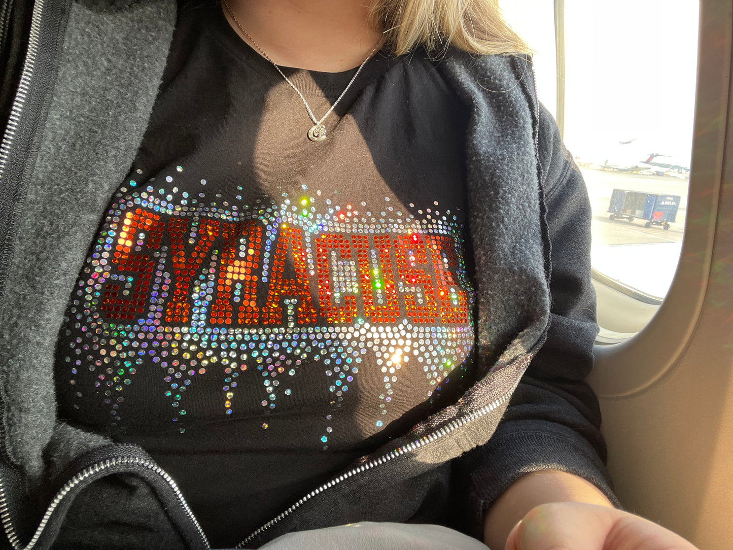 Syracuse Staple Spangle Tee's