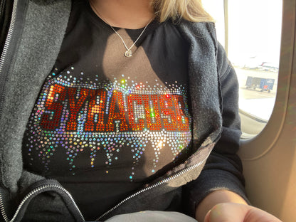 Syracuse Staple Spangle Tee's