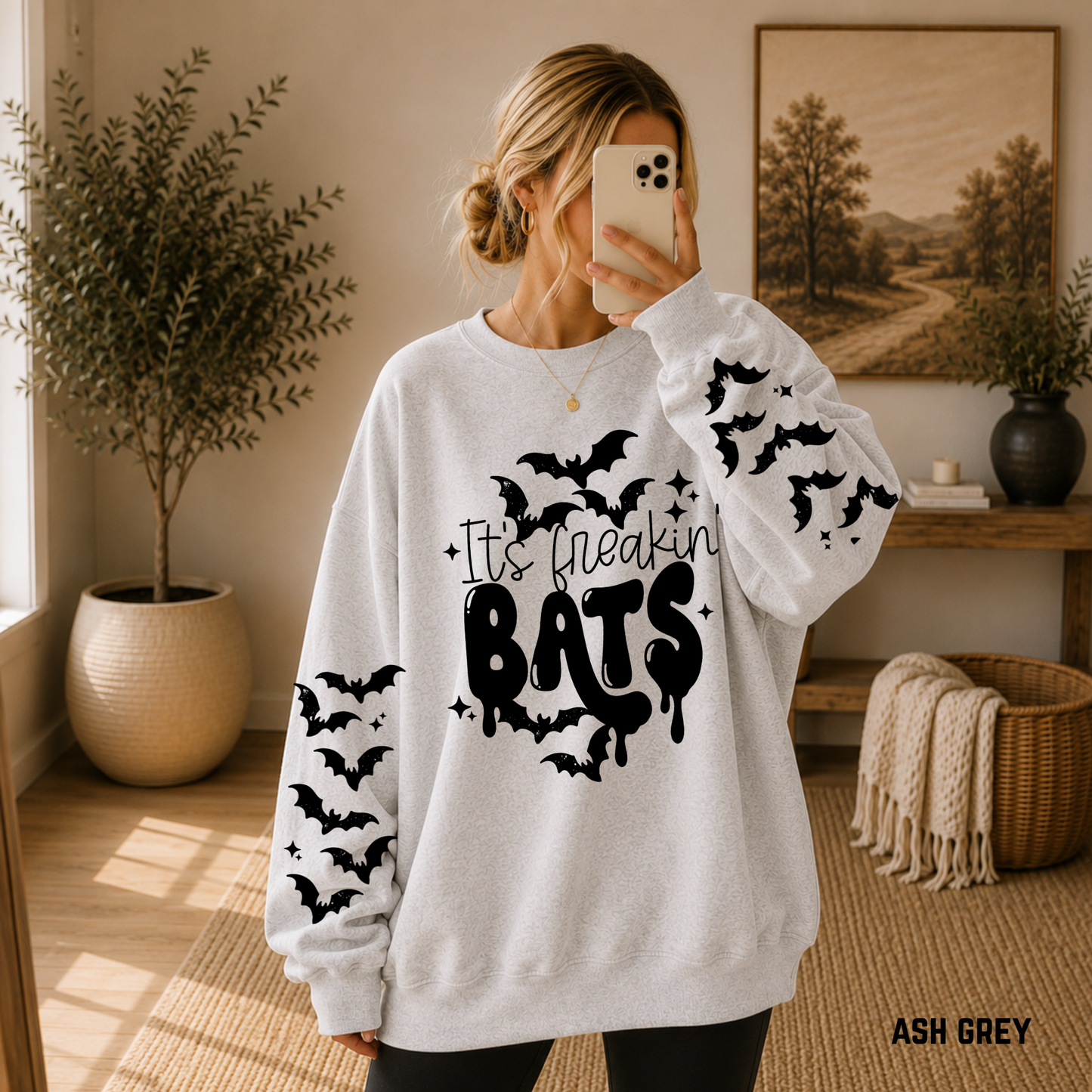 Its Freakin' Bats Crewneck Sweatshirt