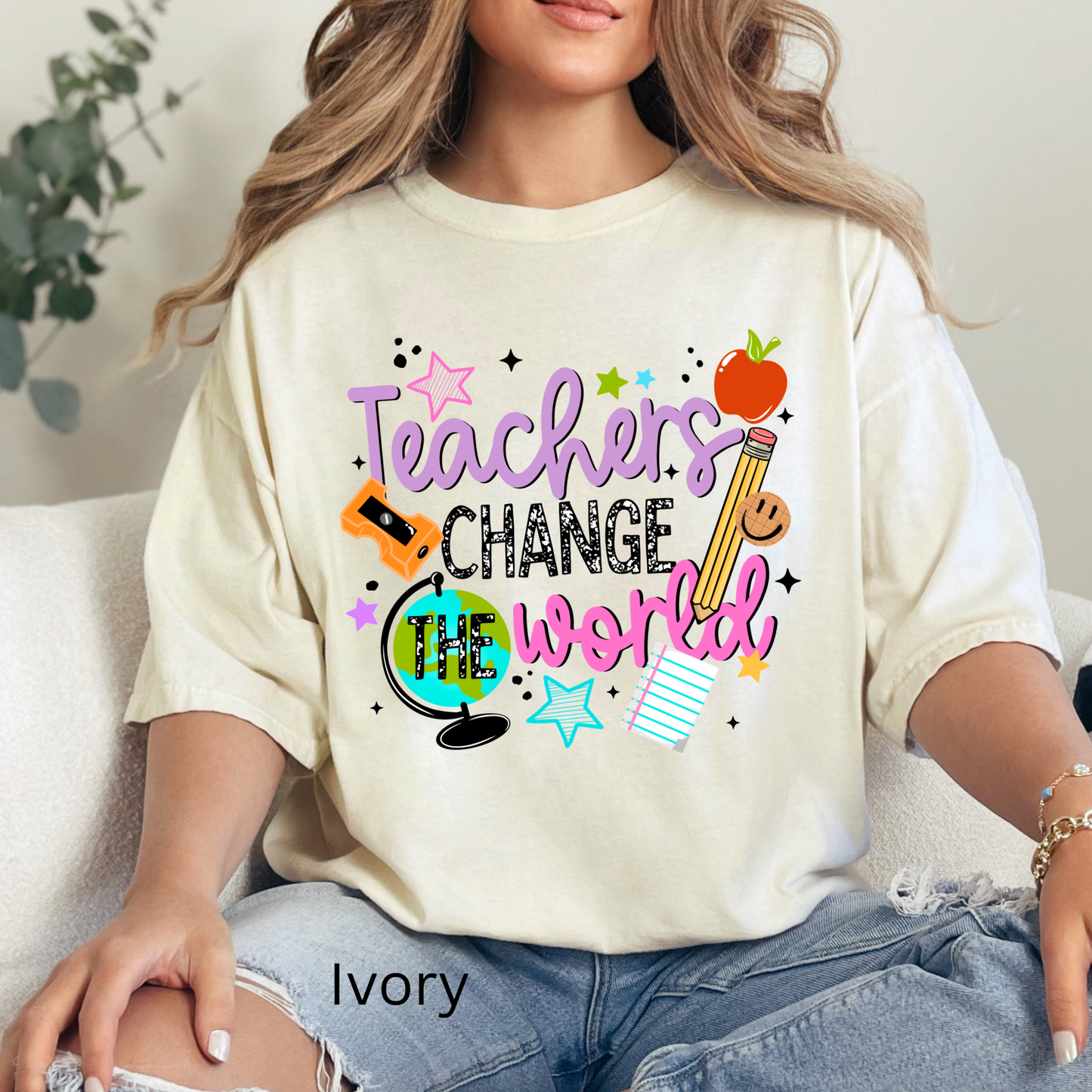 Teachers Change The World Tee