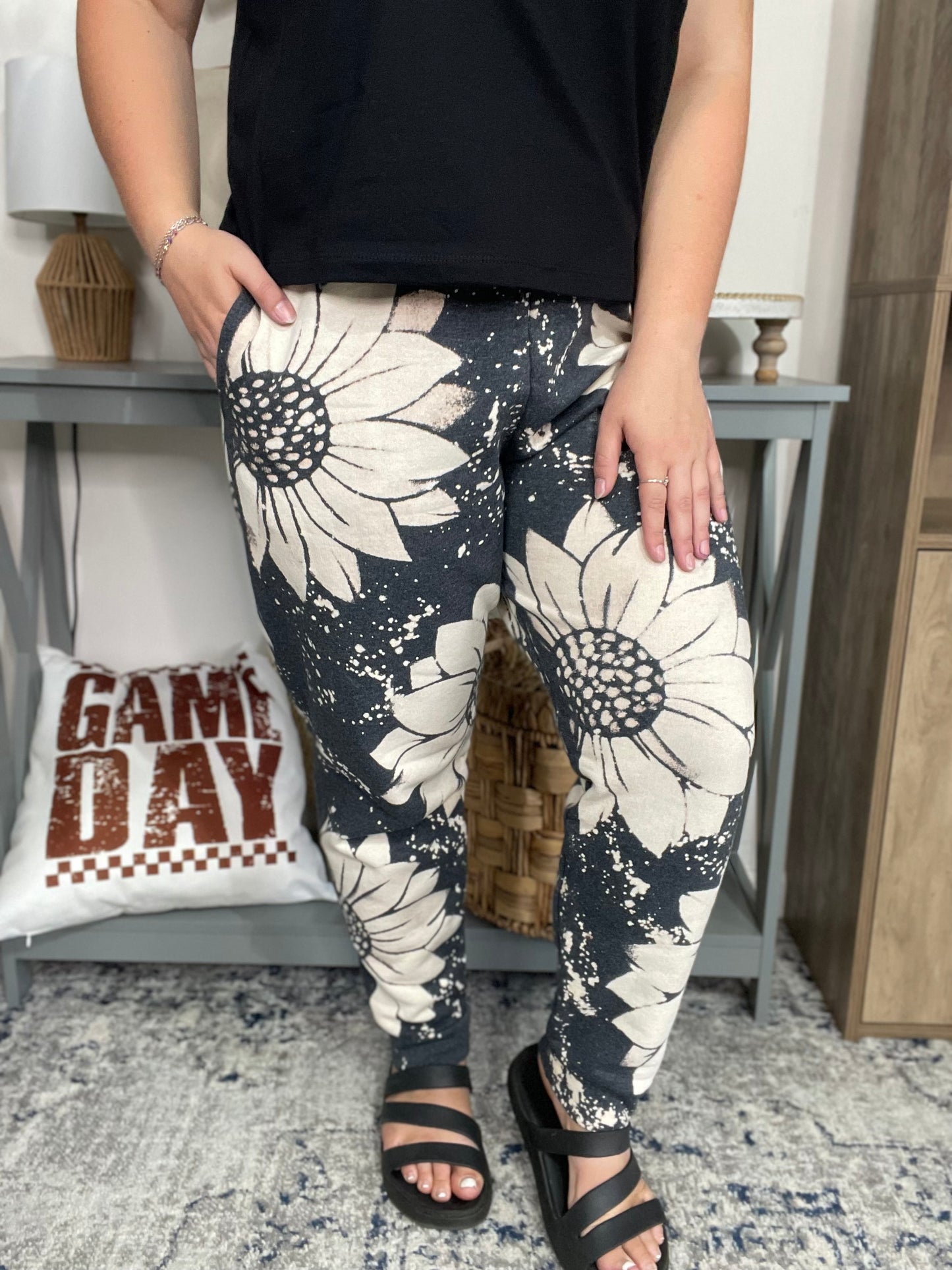 Bleached Sunflower Joggers