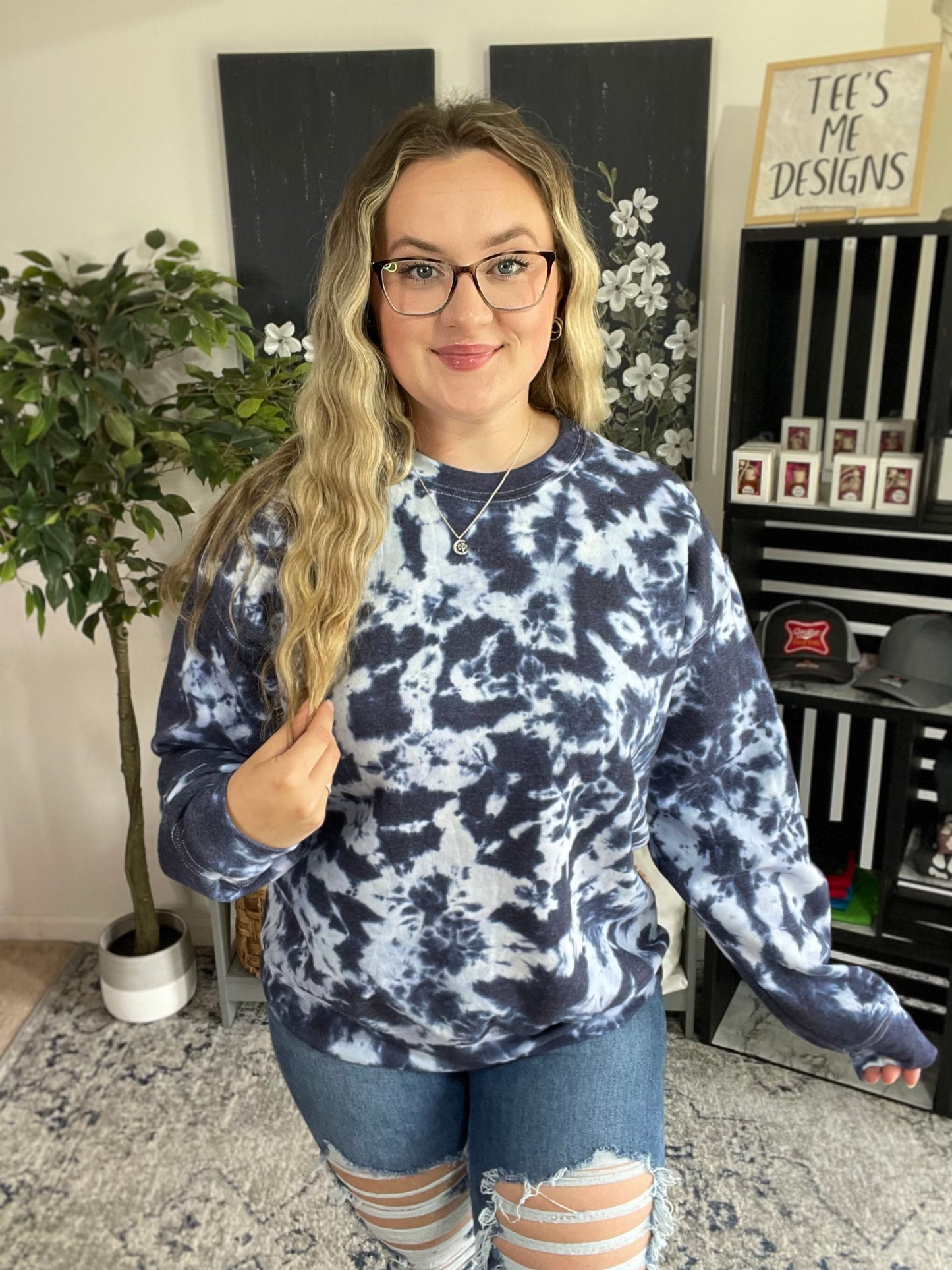 Fall Single Color Tie Dye- Tee's