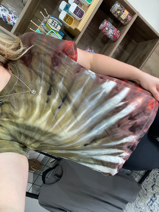 Fall Harvest Ice Dye