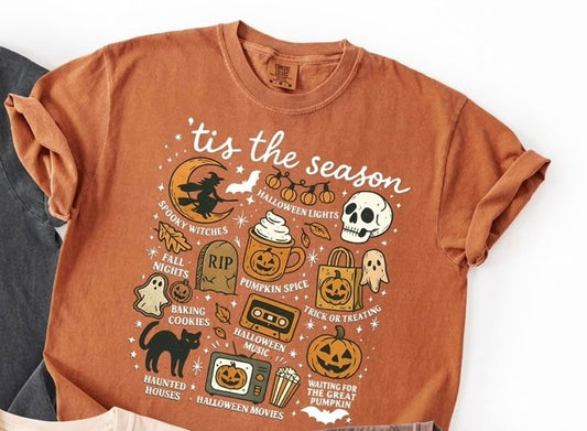 Spooky Season Checklist Tee