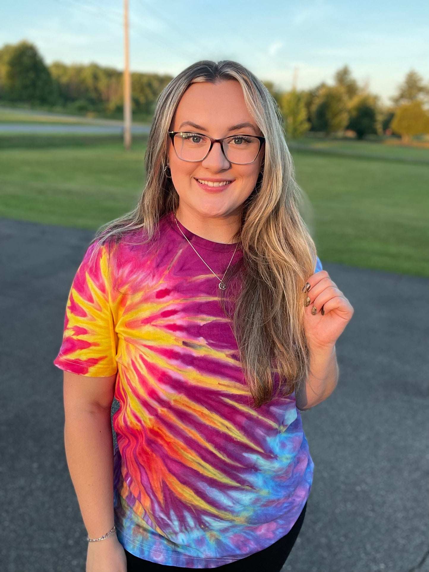 Electric Sunrise Tee