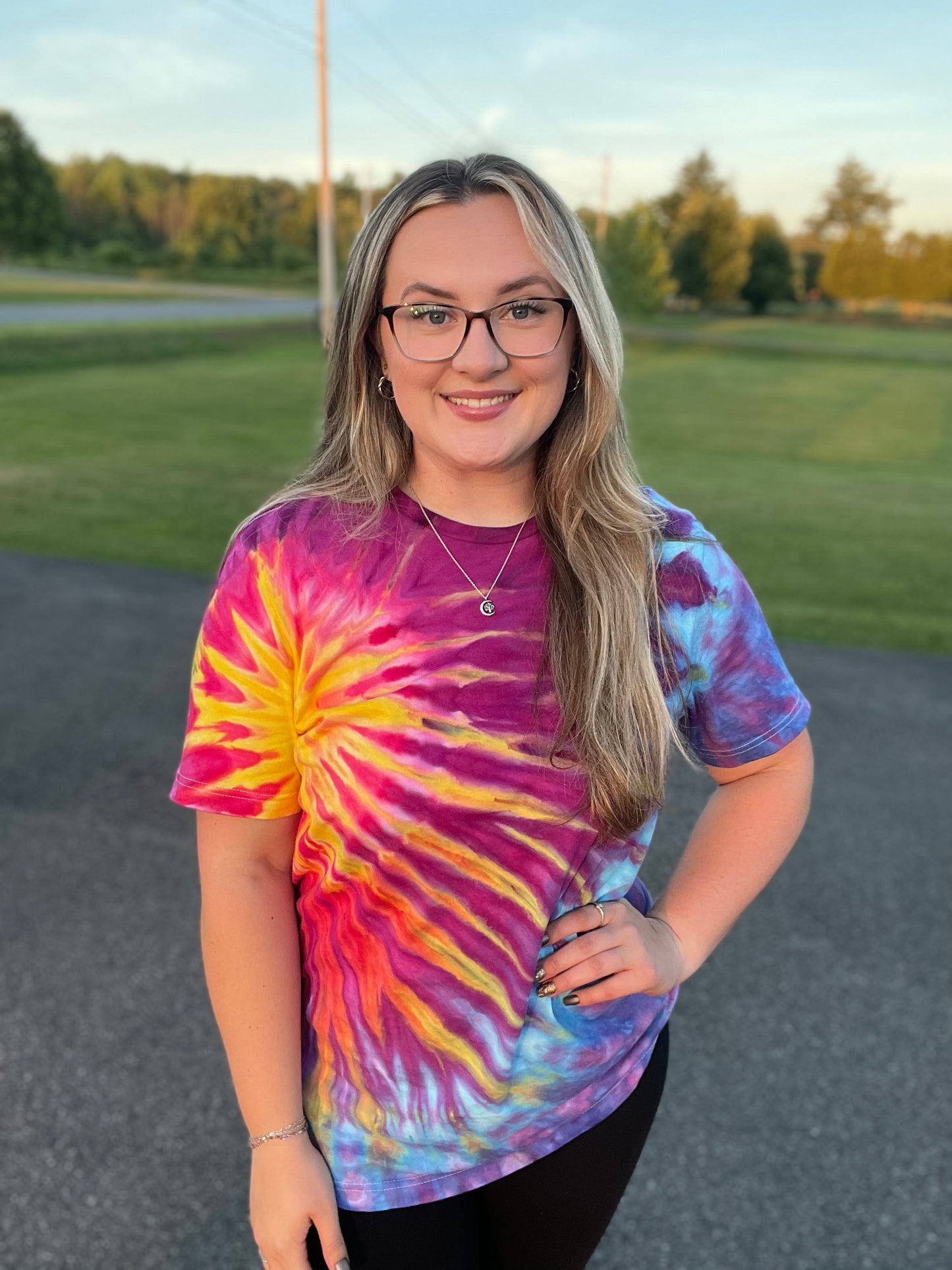 Electric Sunrise Tee