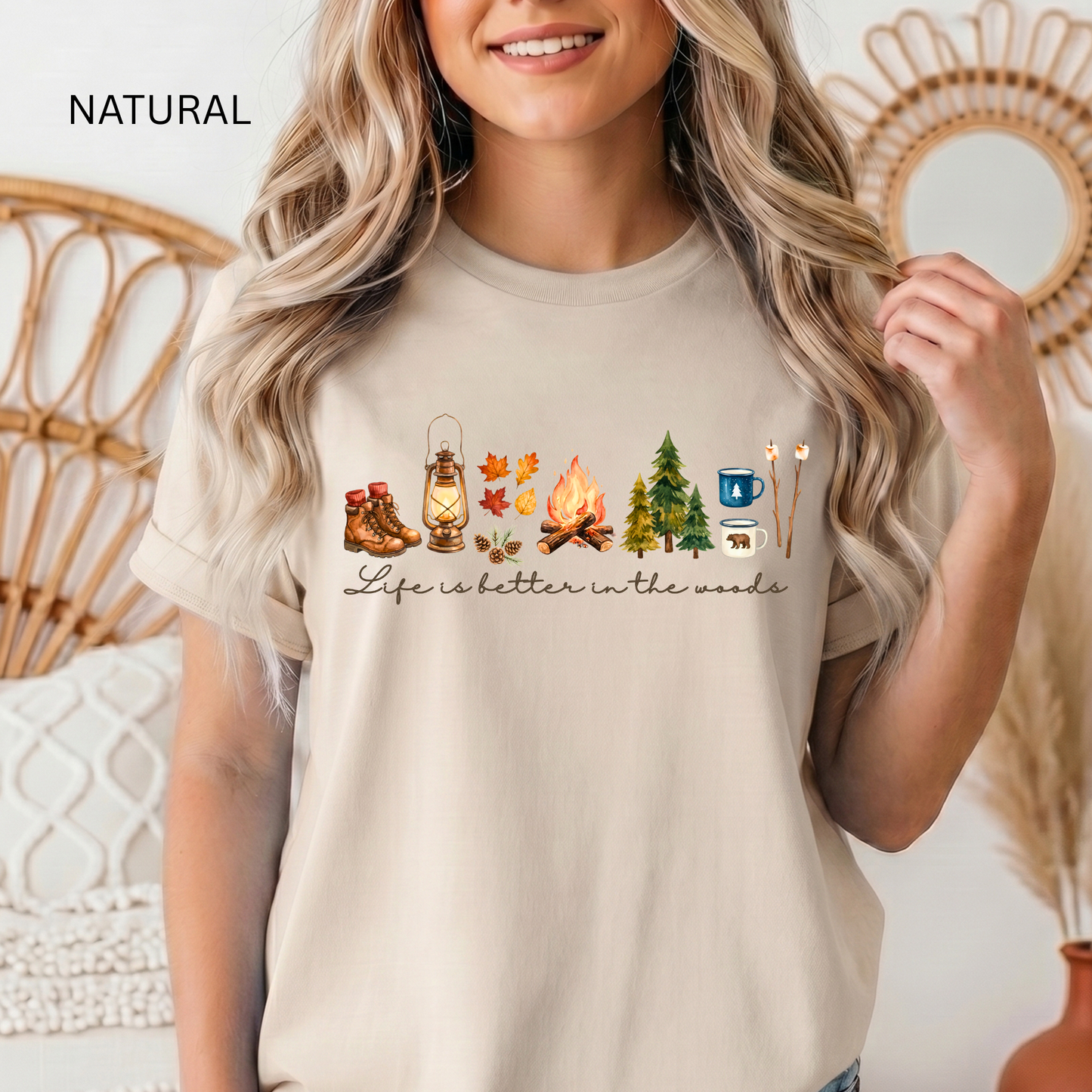 Life Is Better In The Woods Tee