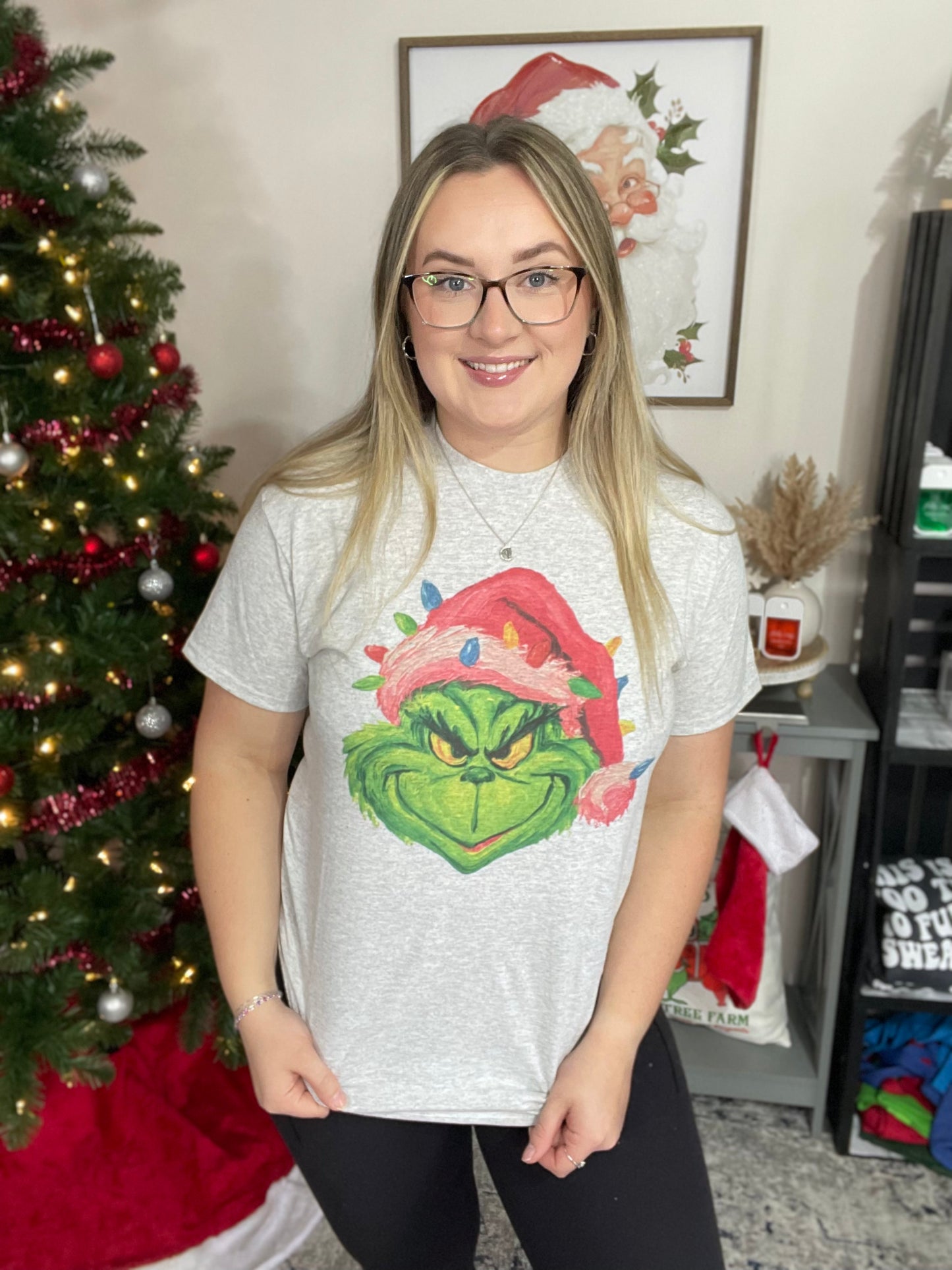 Pink Friday Grinch Tee