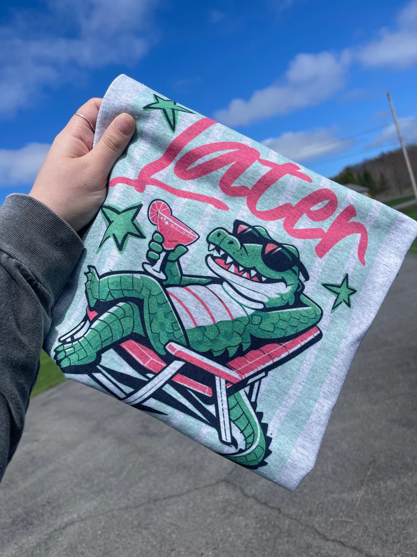 Later Gator Tee 🐊🍹