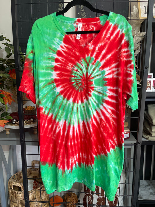 Holly Jolly Tie Dye Tee's