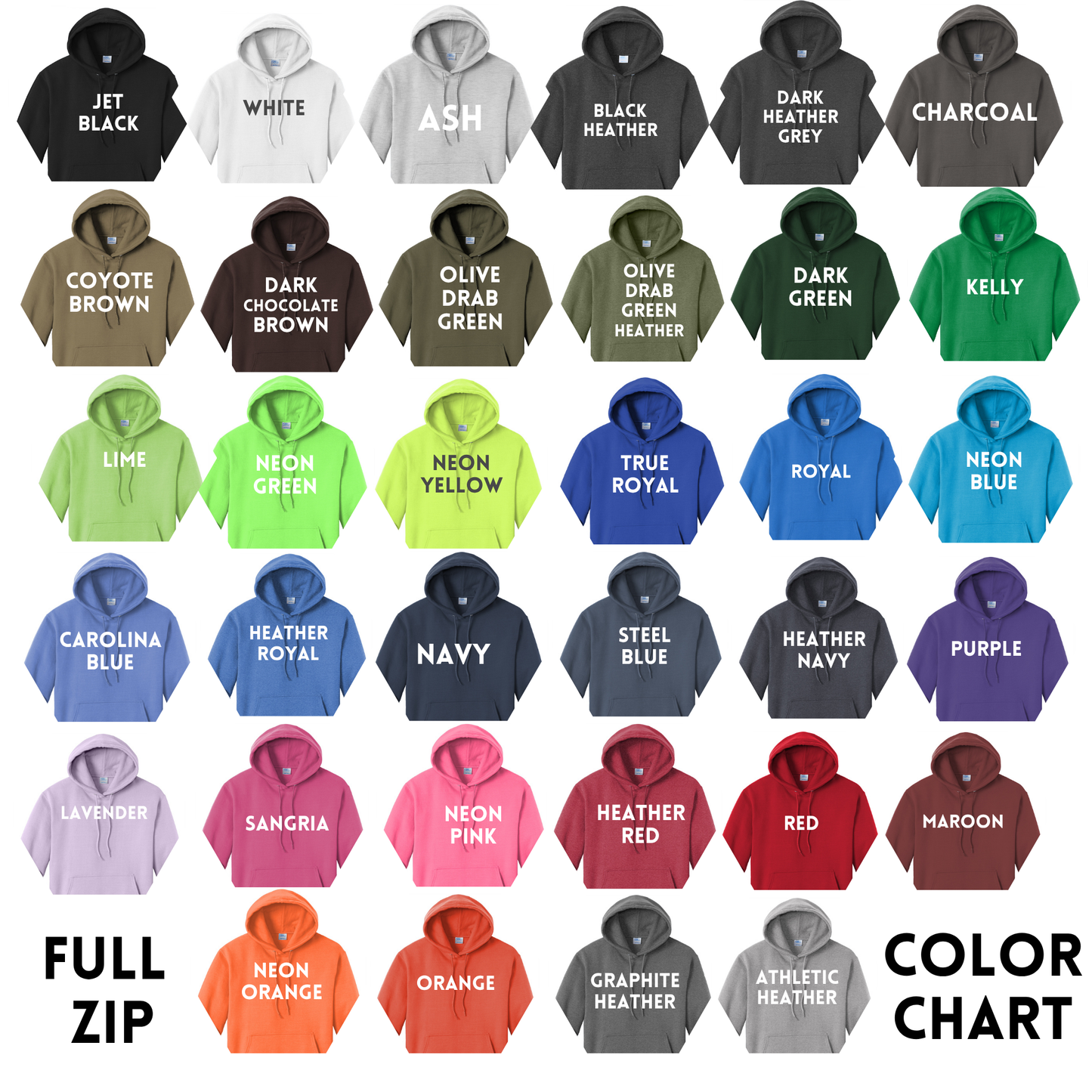 Create Your Own- Full Zip Sweatshirt