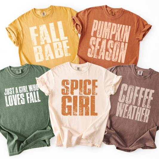 Simple Fall Tee's