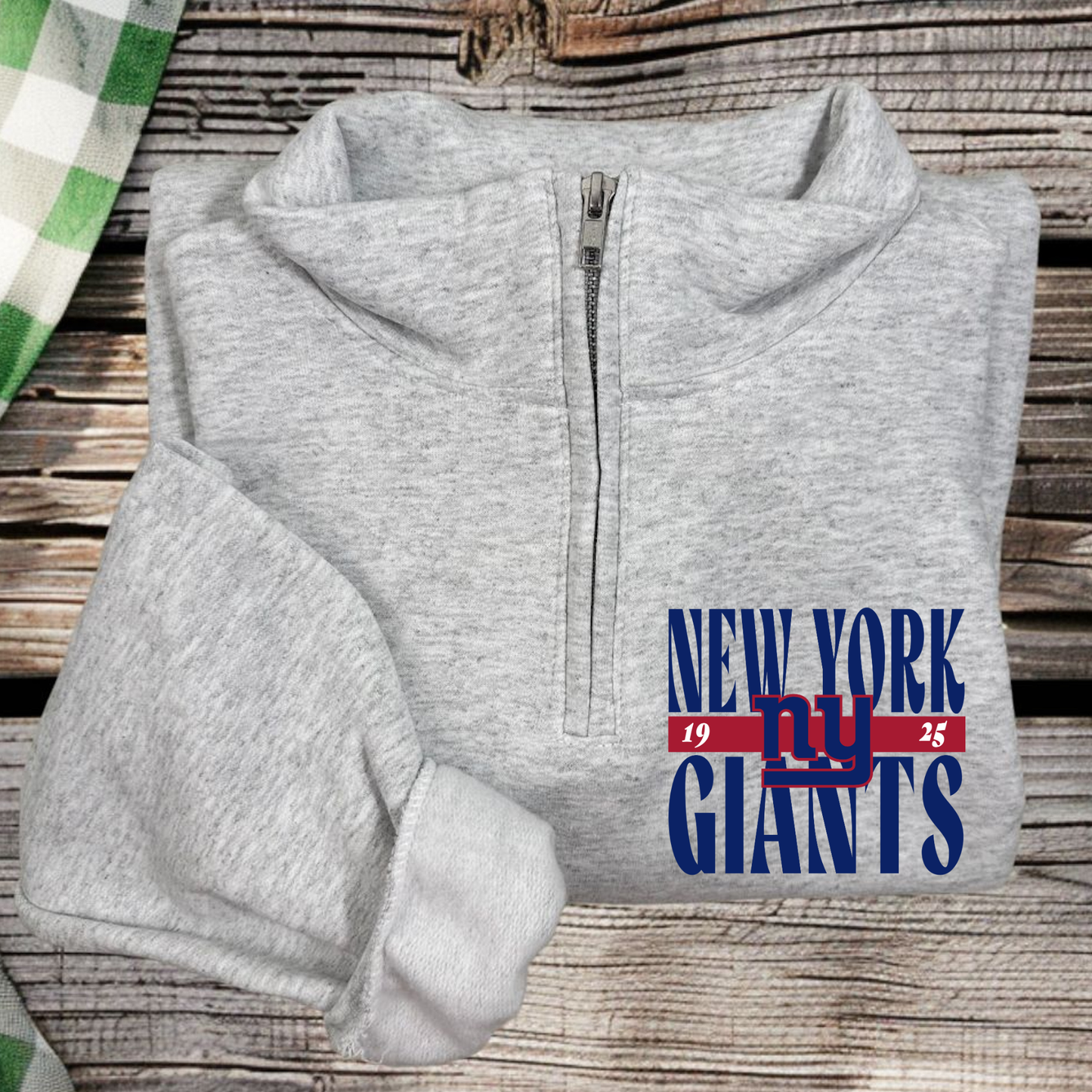 Football Quarter Zip Sweatshirt