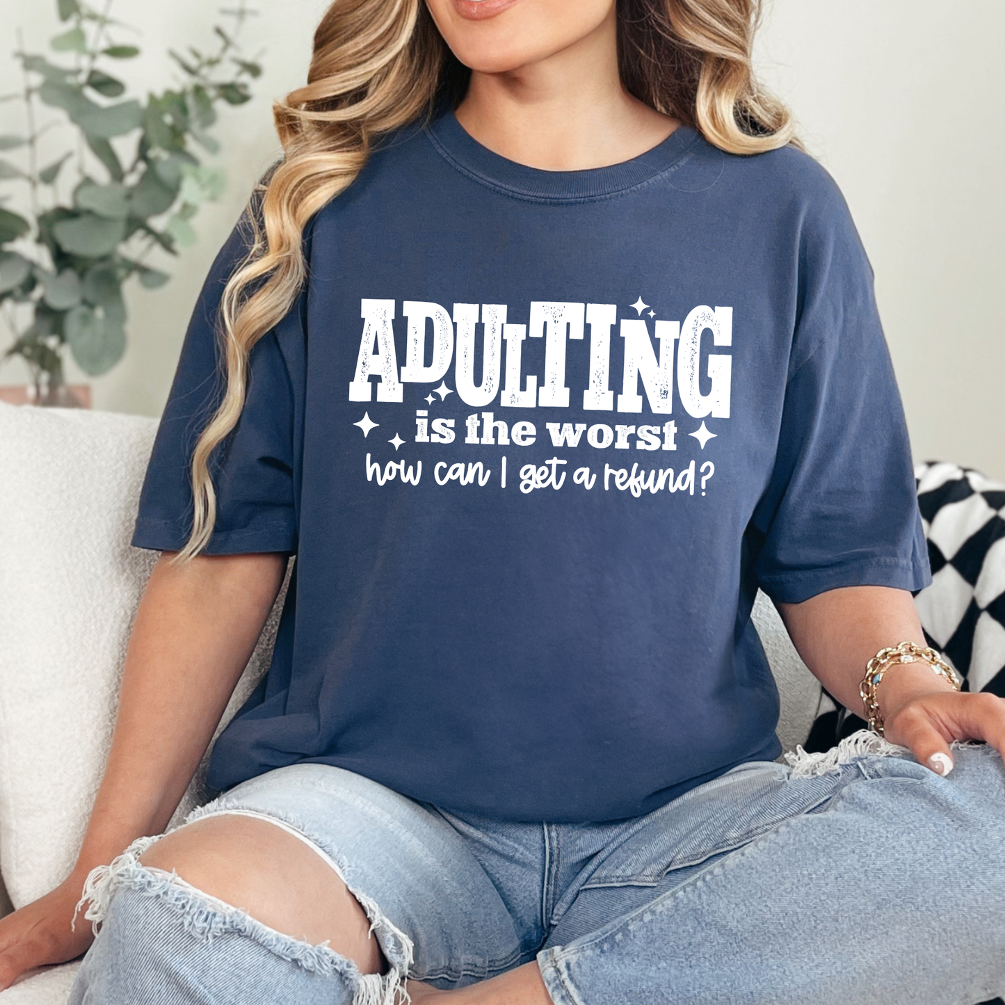 Adulting Is The Worst Tee
