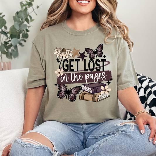 Get Lost in The Pages Tee