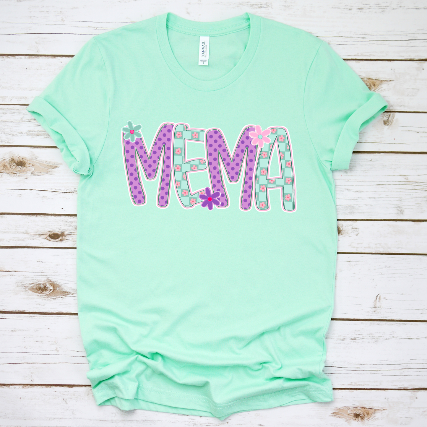 Mothers Day Custom Word Tee