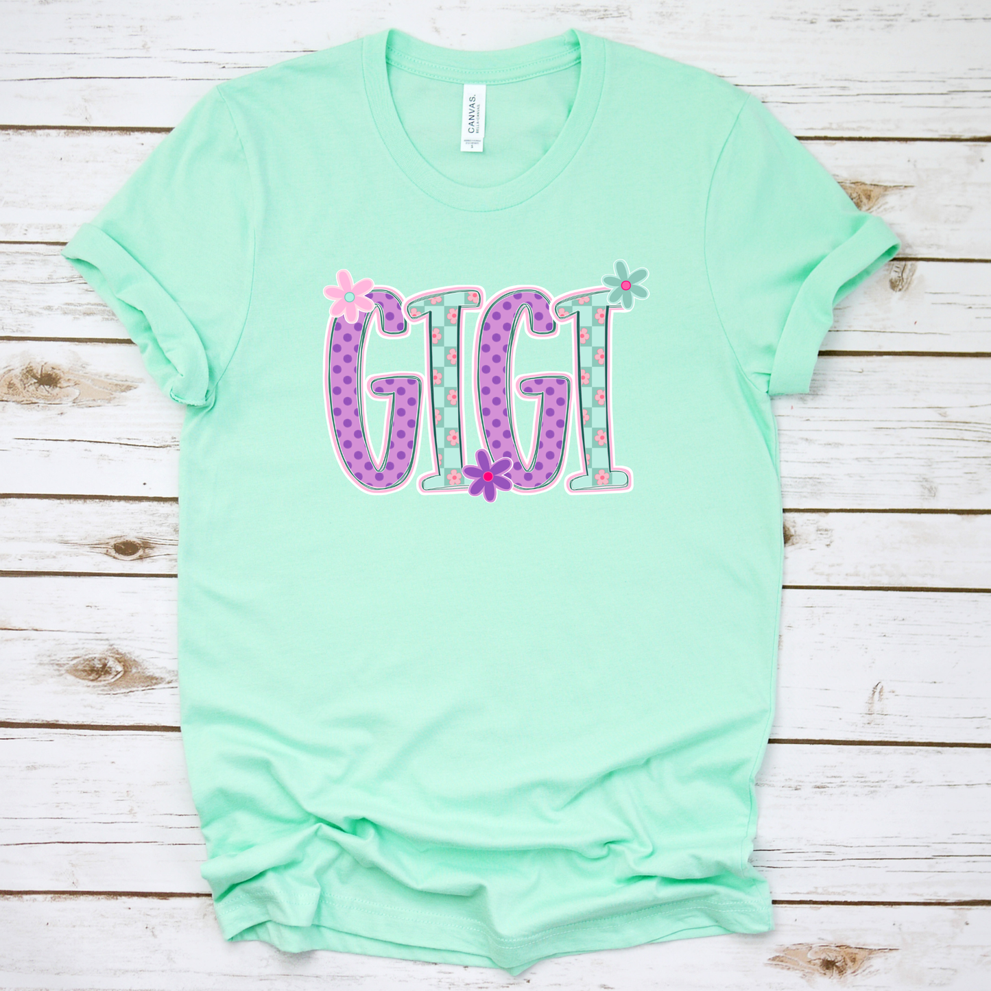 Mothers Day Custom Word Tee