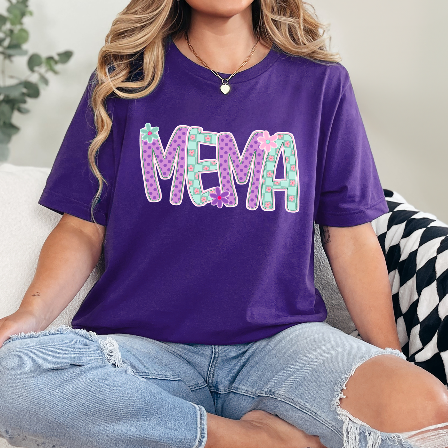 Mothers Day Custom Word Tee