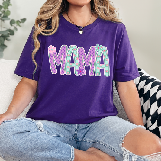 Mothers Day Custom Word Tee