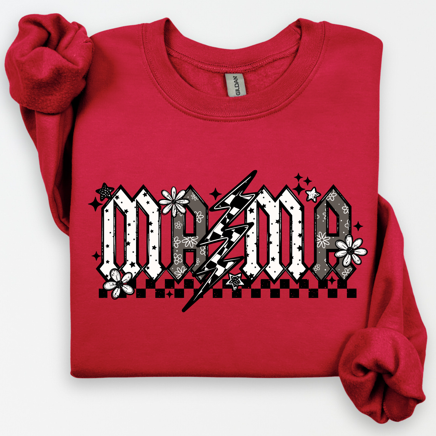 Black & White Mama Crewneck Sweatshirt