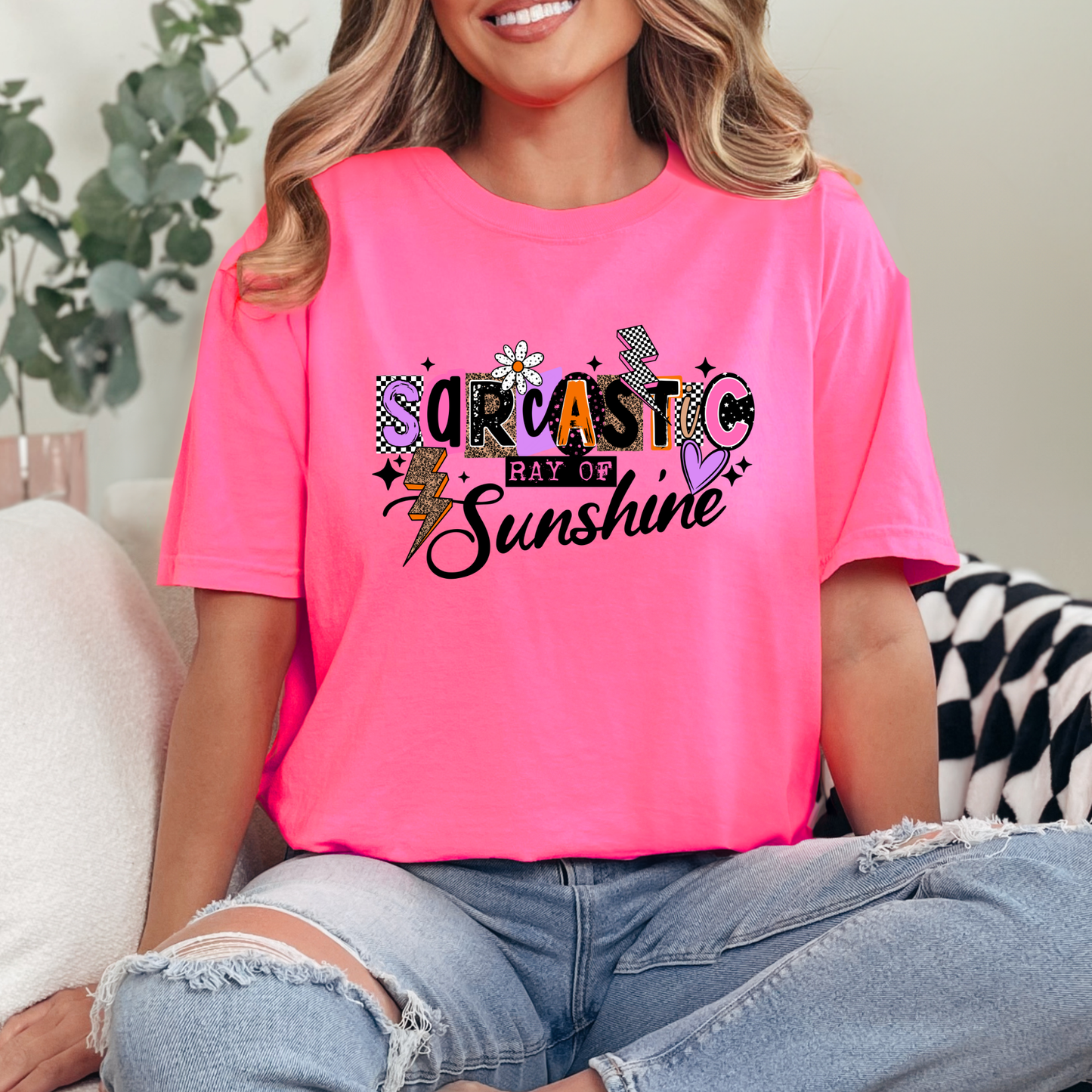 Sarcastic Ray Of Sunshine Tee