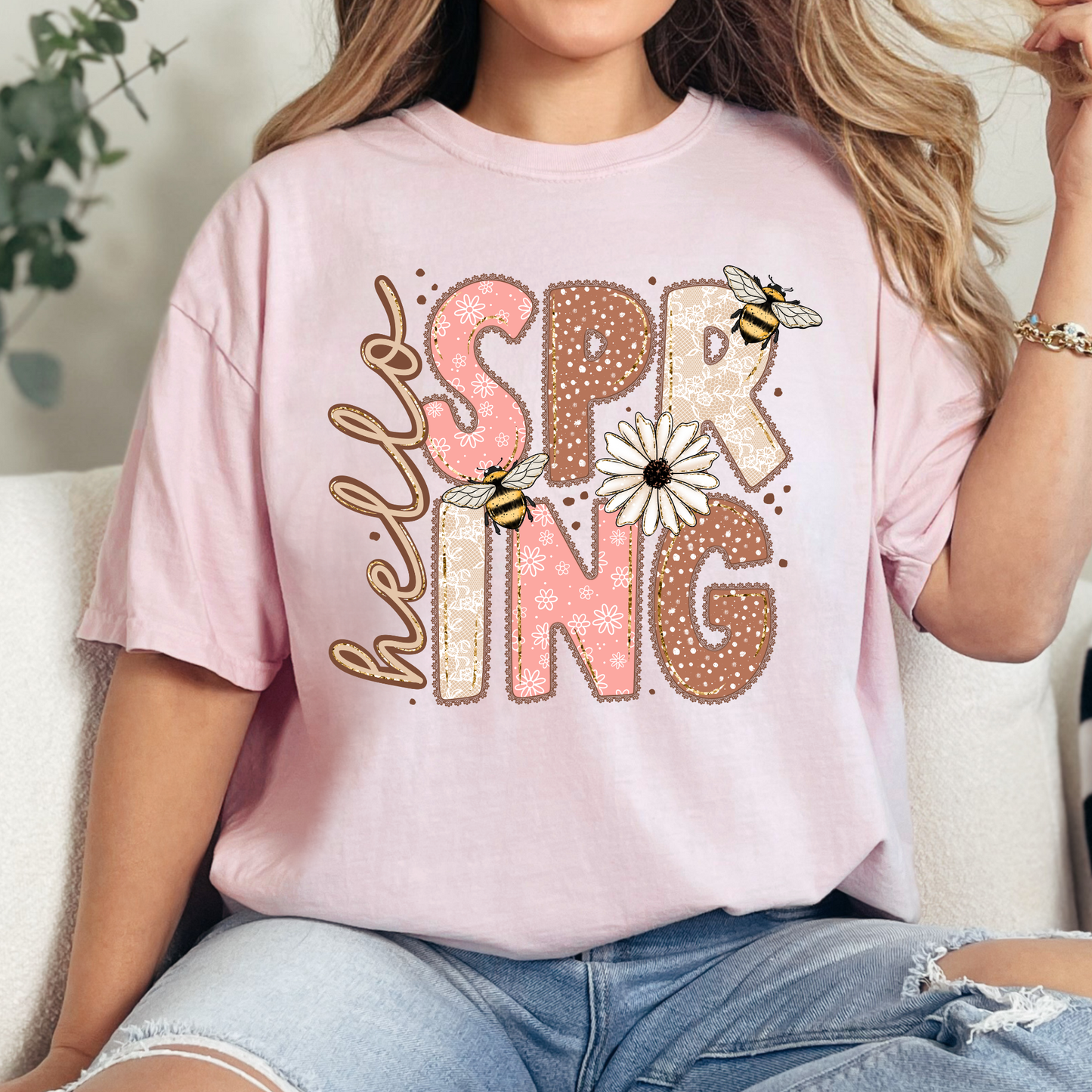 Hello Spring Tee