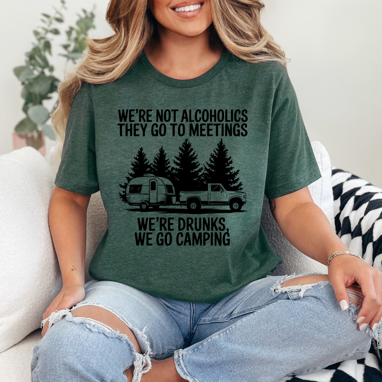 We Go Camping Tee
